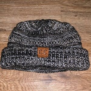 C.C Beanie With Ponytail Hole